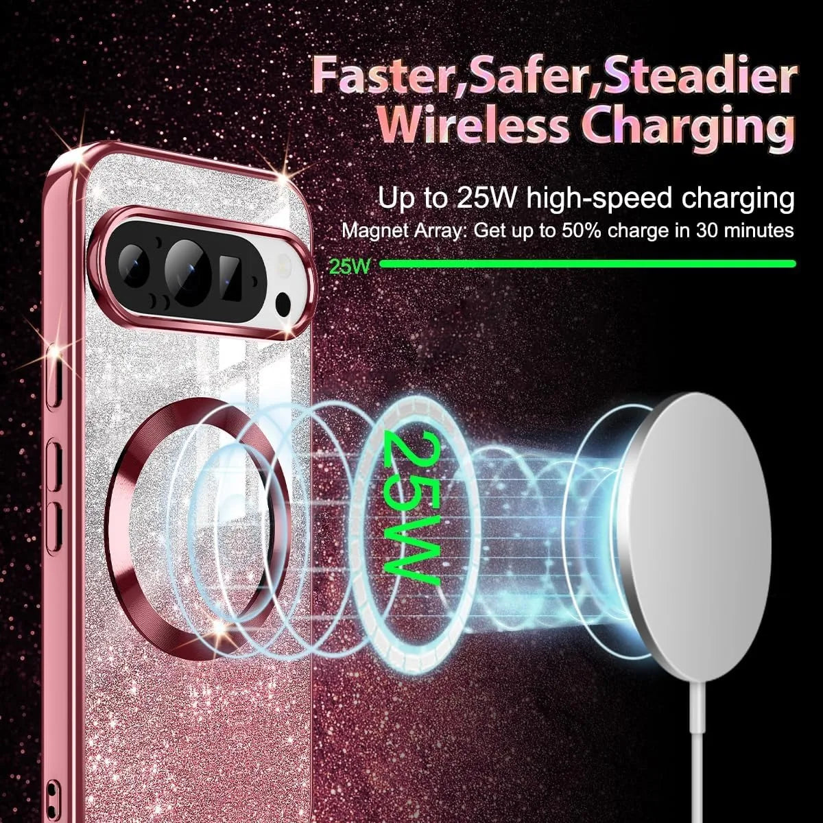 Glitter Magsafe Case for Google Pixel Series