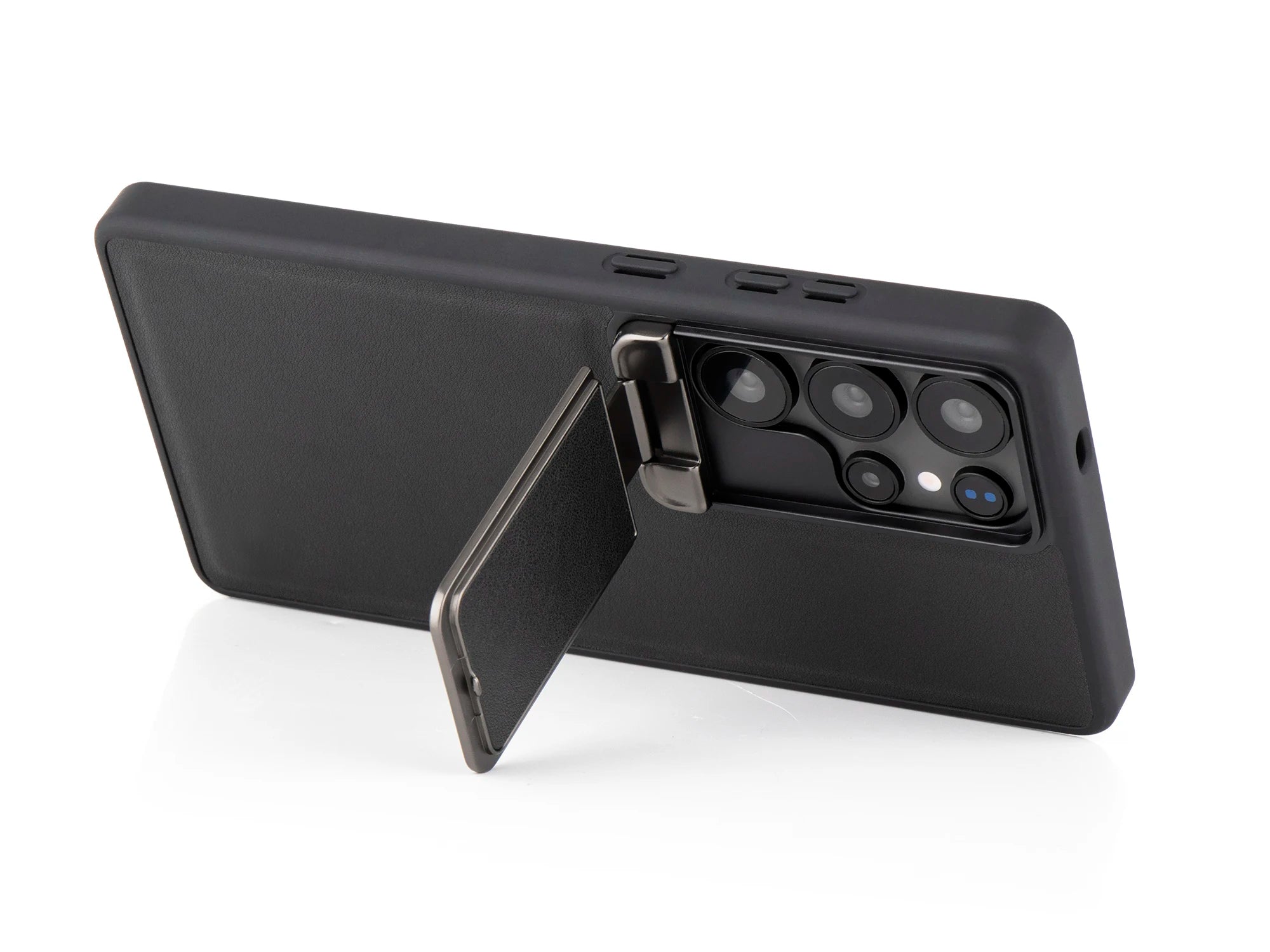 Samsung Galaxy S26 Ultra Leather Case – Camera-Focused Back Cover - Odin case
