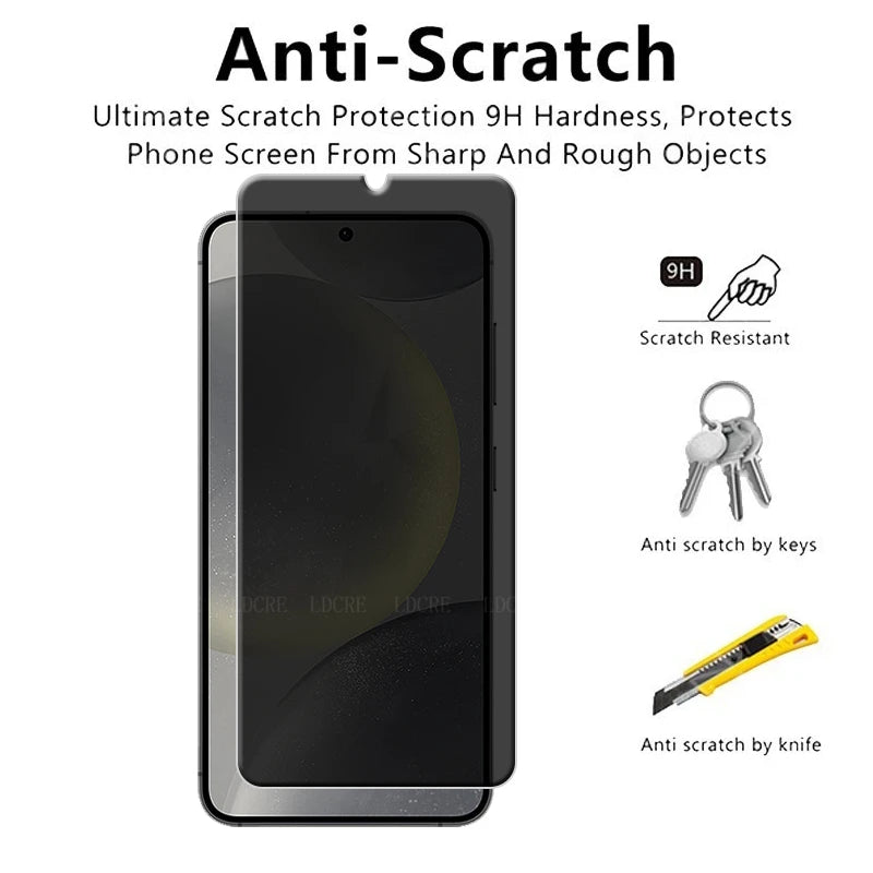 6-in-1 Samsung Galaxy S25 Privacy Screen Protector