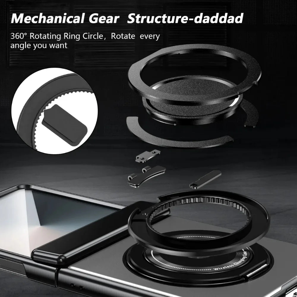 MagSafe Magnetic Ring Armor Case for Samsung Galaxy Z Flip 8