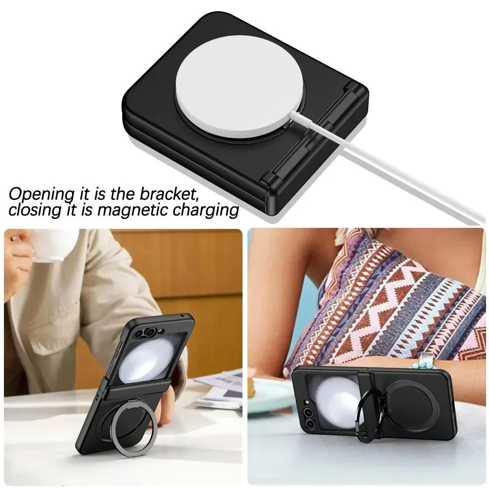 Samsung Galaxy Z Flip 8 Magsafe Kickstand Flip Case