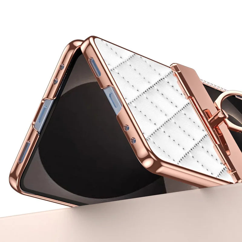 Samsung Galaxy Z Flip 8 Luxury Diamond Ring Case