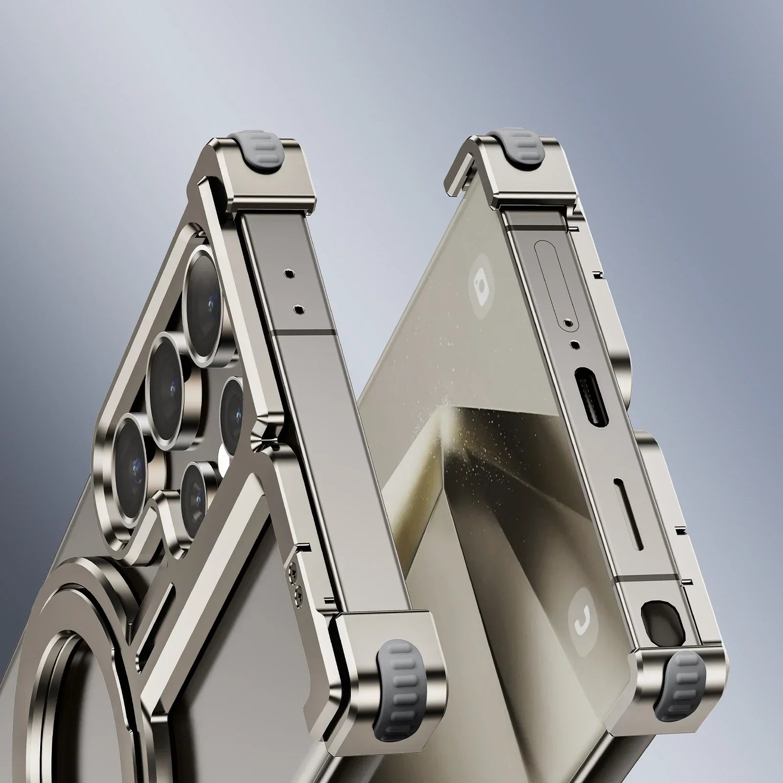 Metal Magsafe Phone Case for Samsung Galaxy S25 & S24 Series