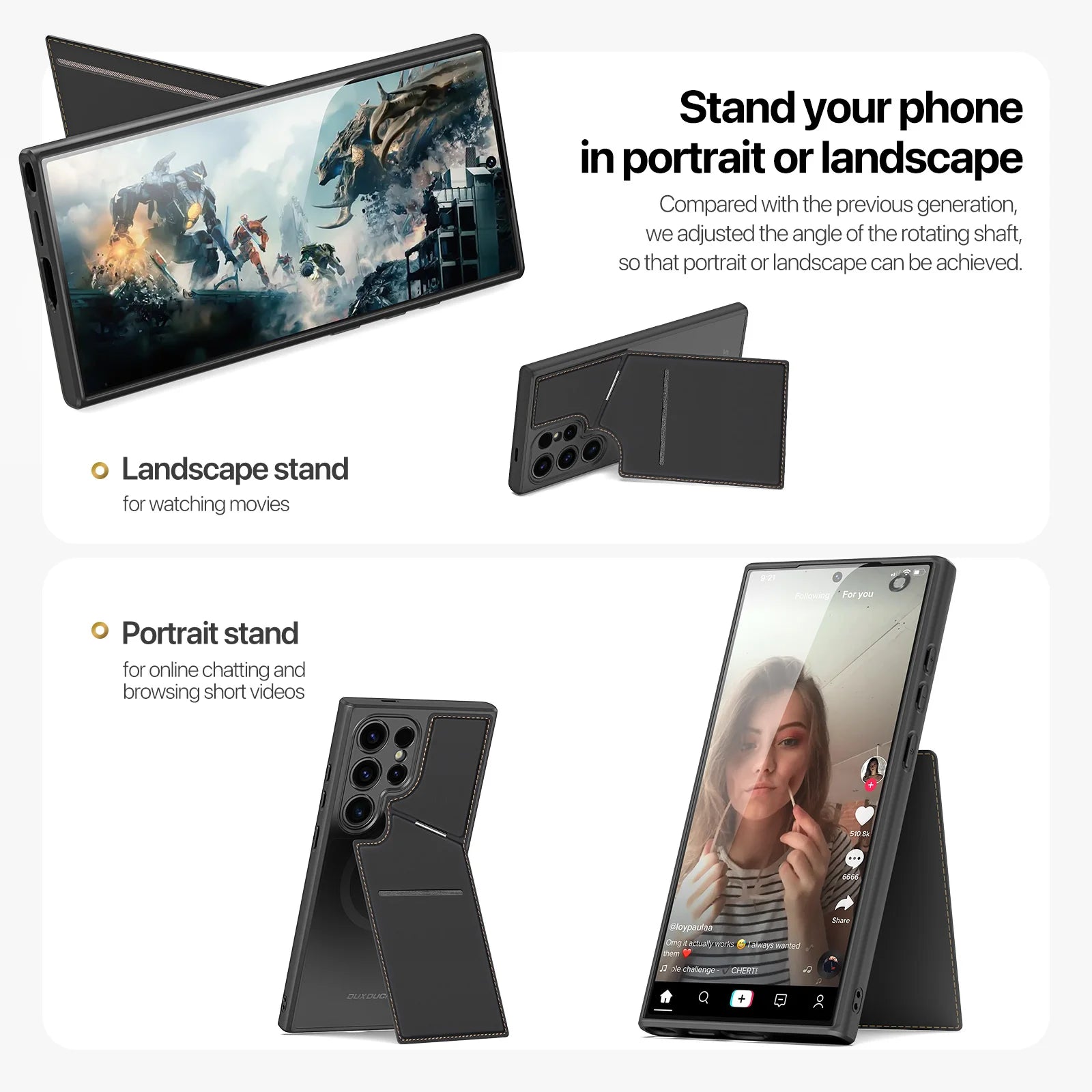 MagFold Pro Leather Case For Galaxy S25 & S24 Series