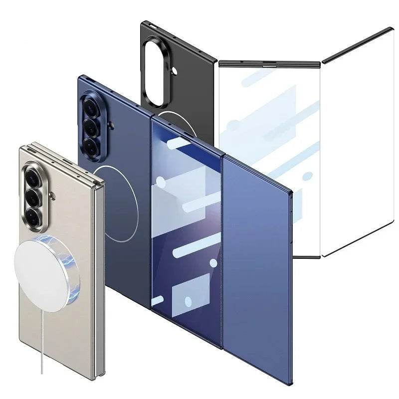 Samsung Galaxy Z TriFold MagSafe Matte Case – PC Frame & Glass Cover
