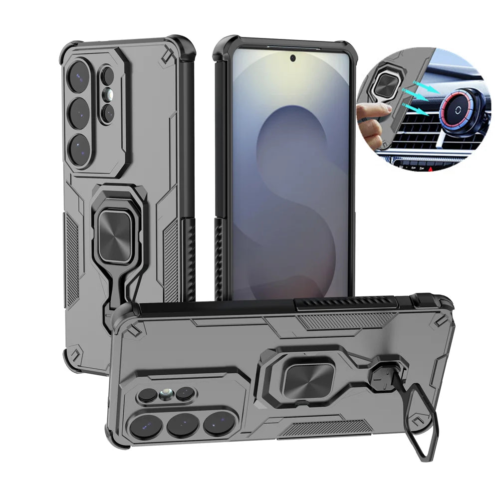Samsung Galaxy S26 Armor Case – Ring Holder & Lens Guard - Odin case