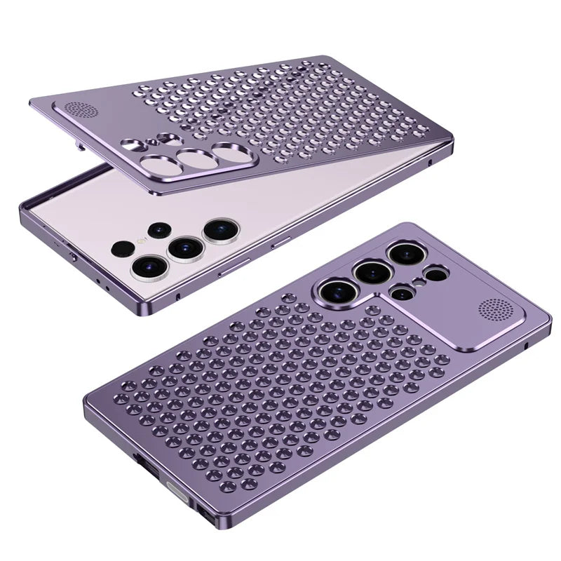 HeatShield Metal Case for Samsung Galaxy S25 and S24 Series