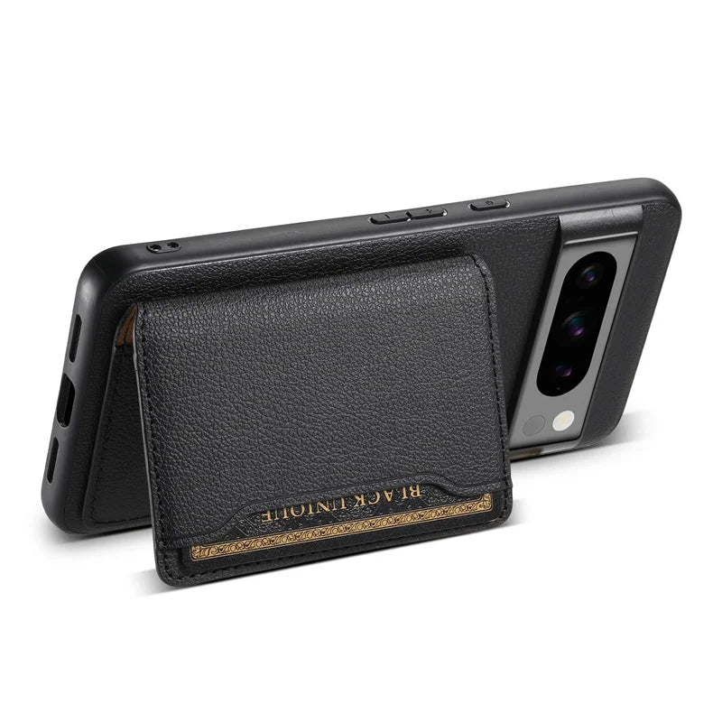 Premium Leather Wallet Case For Google Pixel Series