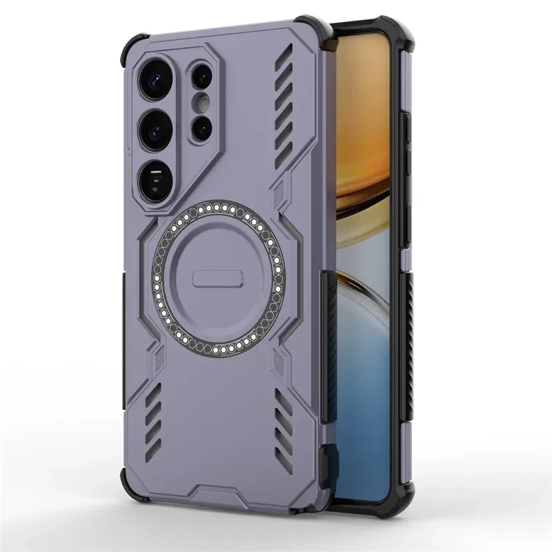 Samsung Galaxy S26 Ultra Armor Case – Heat Dissipation & Magnetic Charging - Odin case