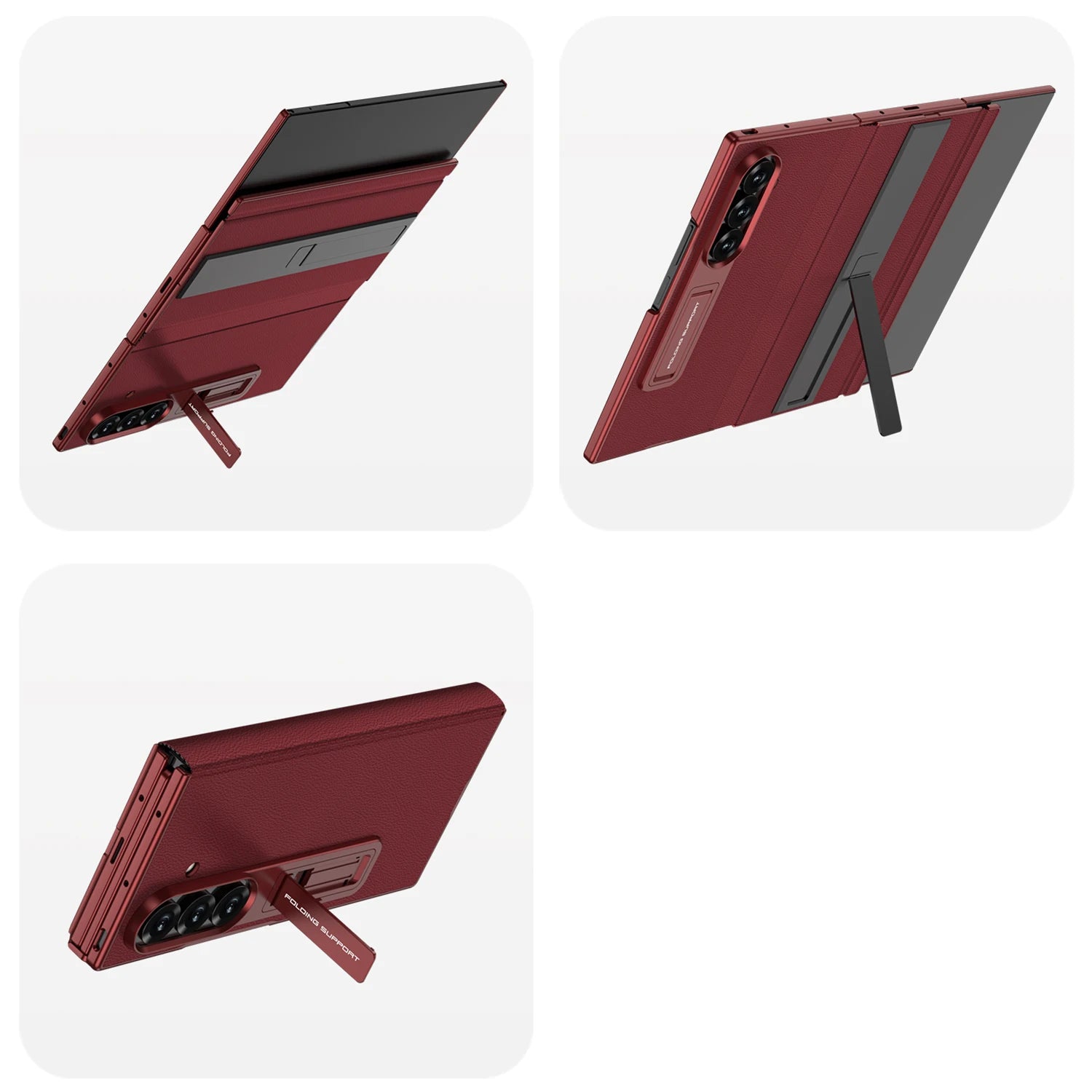 Samsung Galaxy Z TriFold Magnetic Leather Case – Full Cover Design