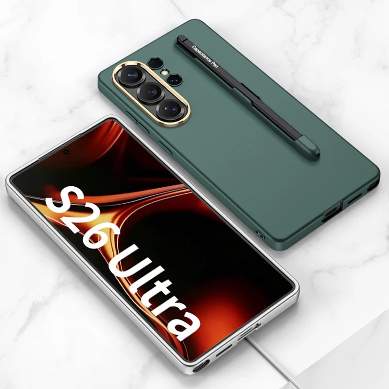 Samsung Galaxy S26 Ultra Pen Slot Case – Wireless Charging Back Cover