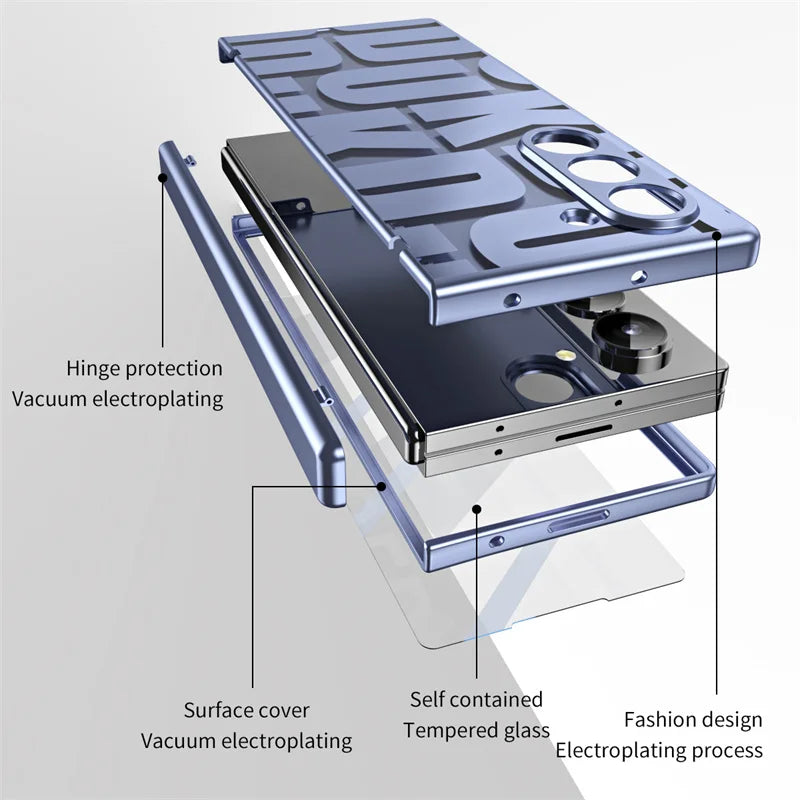 Electroplated Z Fold Case