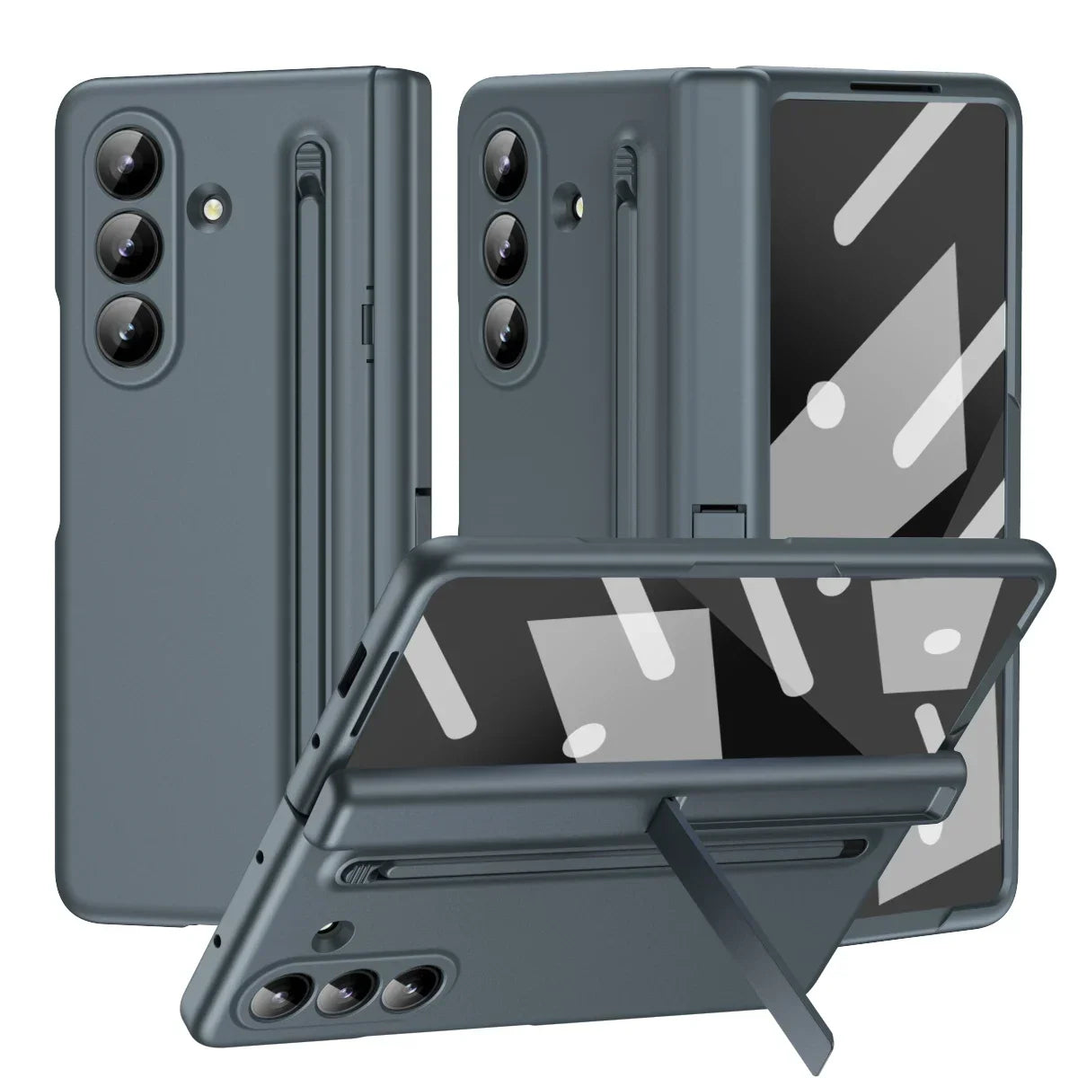 All-in-One Hard Case with S Pen Slot for Galaxy Z Fold Series