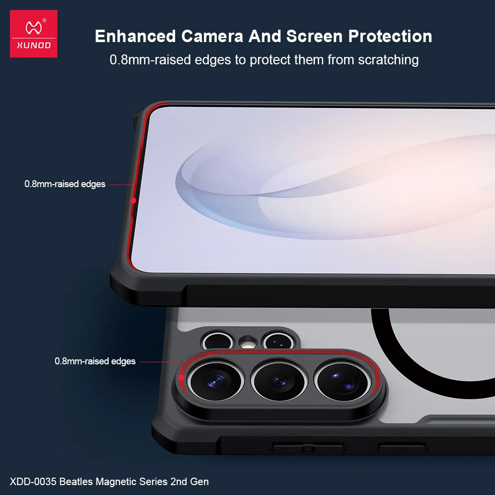 Samsung Galaxy S26 Ultra MagSafe Ring Case – 360° Spin Holder Cover
