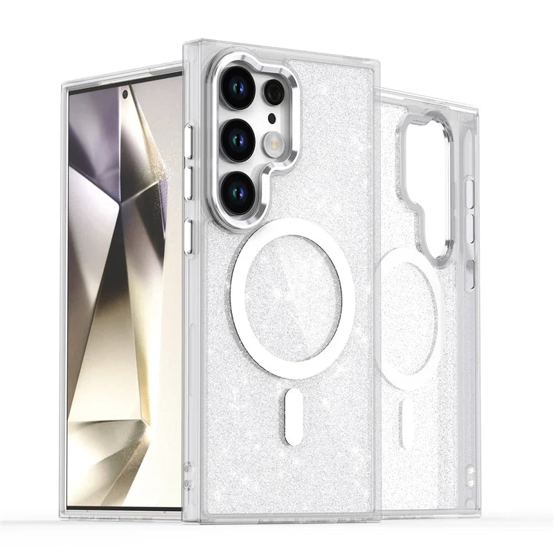 GlimmaLux – Sparkling Magnetic MagSafe Case for Galaxy S Series