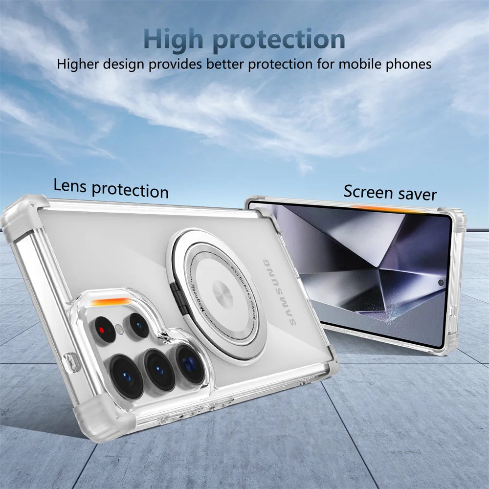 Samsung Galaxy S25 Magsafe Transparent Case