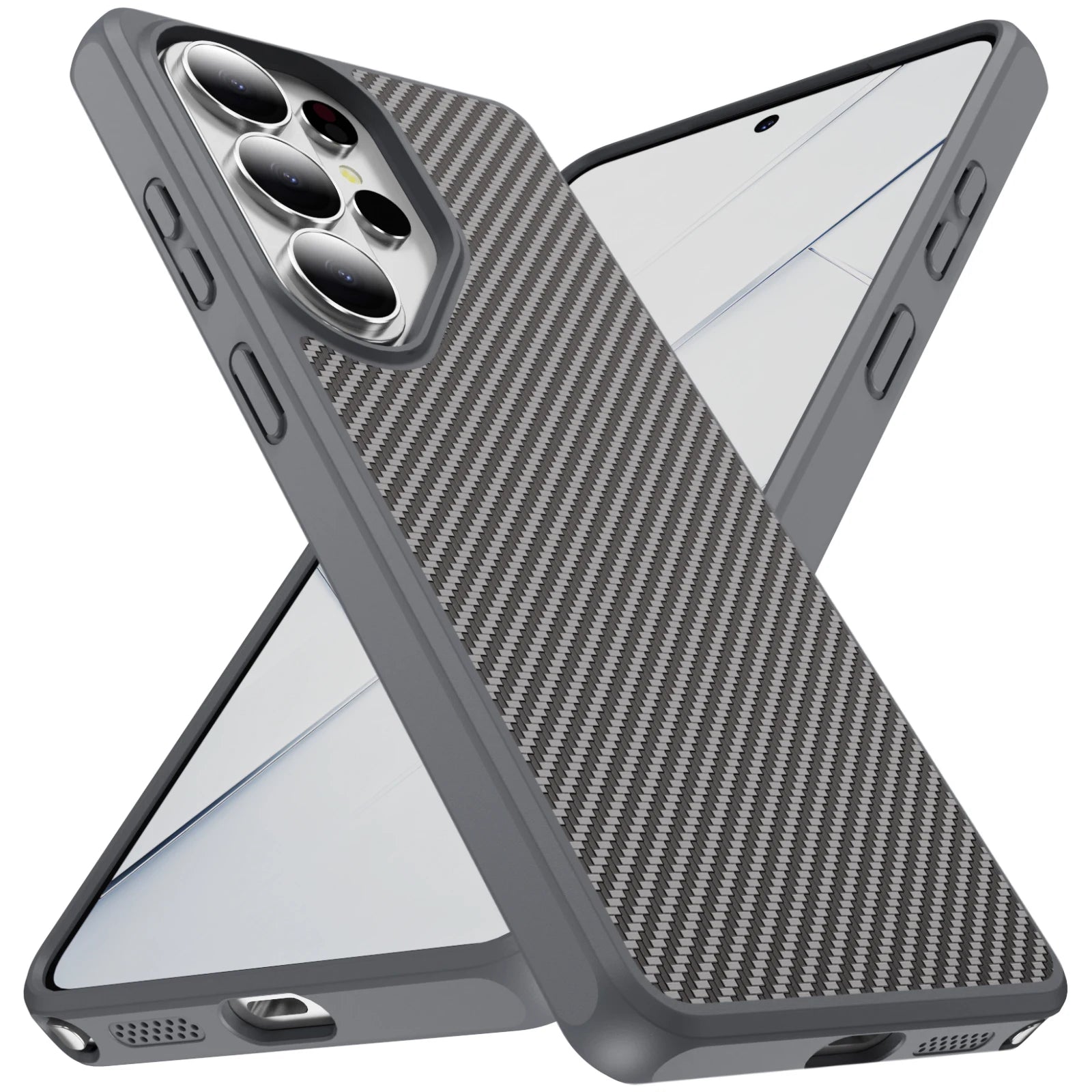 Samsung Galaxy S26 Ultra Carbon Fiber Case – Non-Slip Back Cover - Odin case