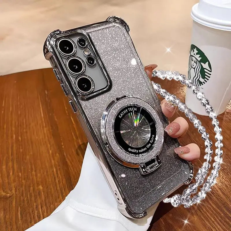 GlimmerEdge Pro – Sparkling Shockproof Chain Case