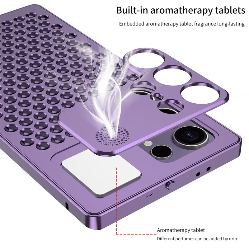 HeatShield Metal Case for Samsung Galaxy S25 and S24 Series