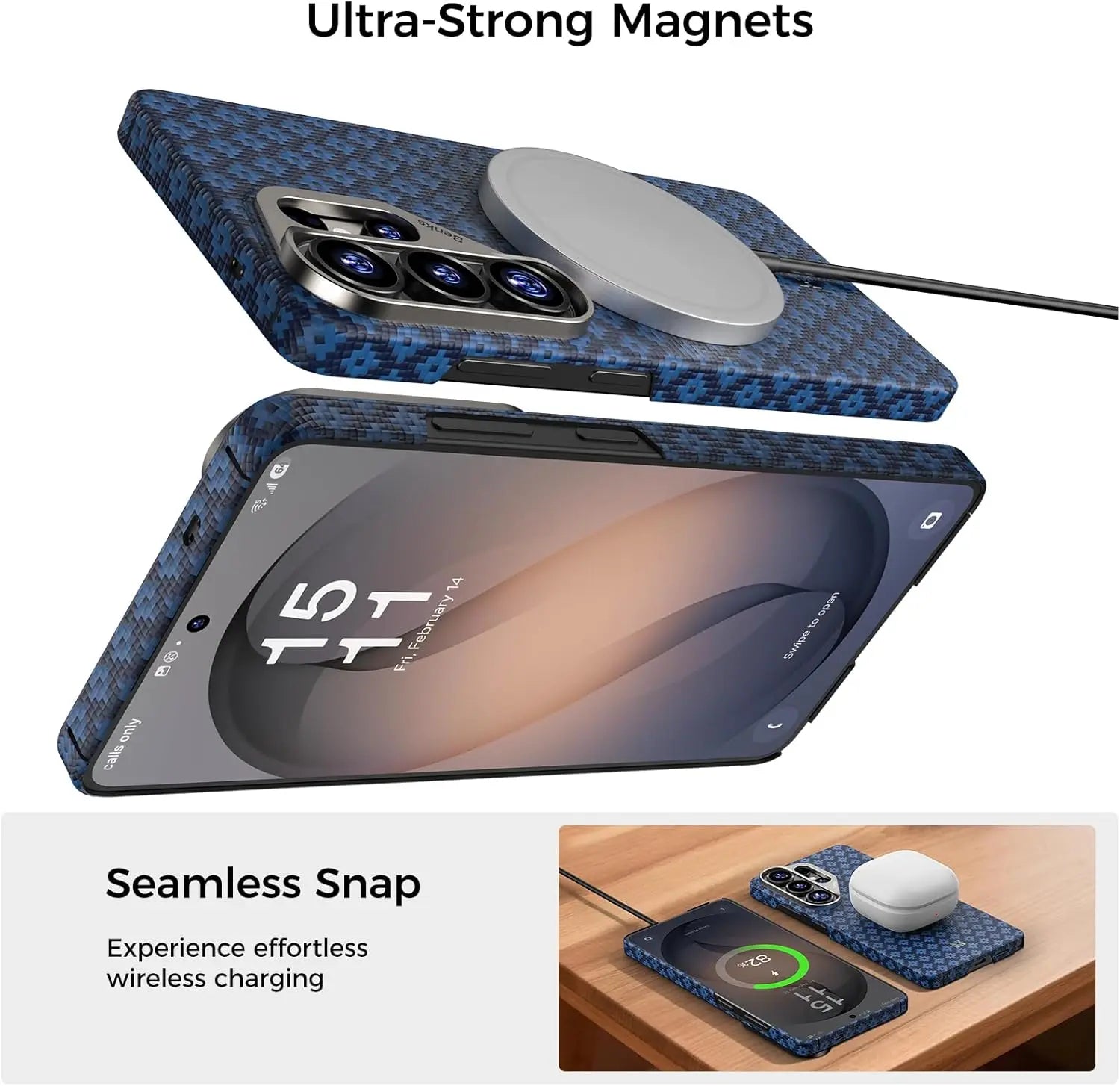 Samsung Galaxy S26 Ultra Aramid Fiber MagSafe Case