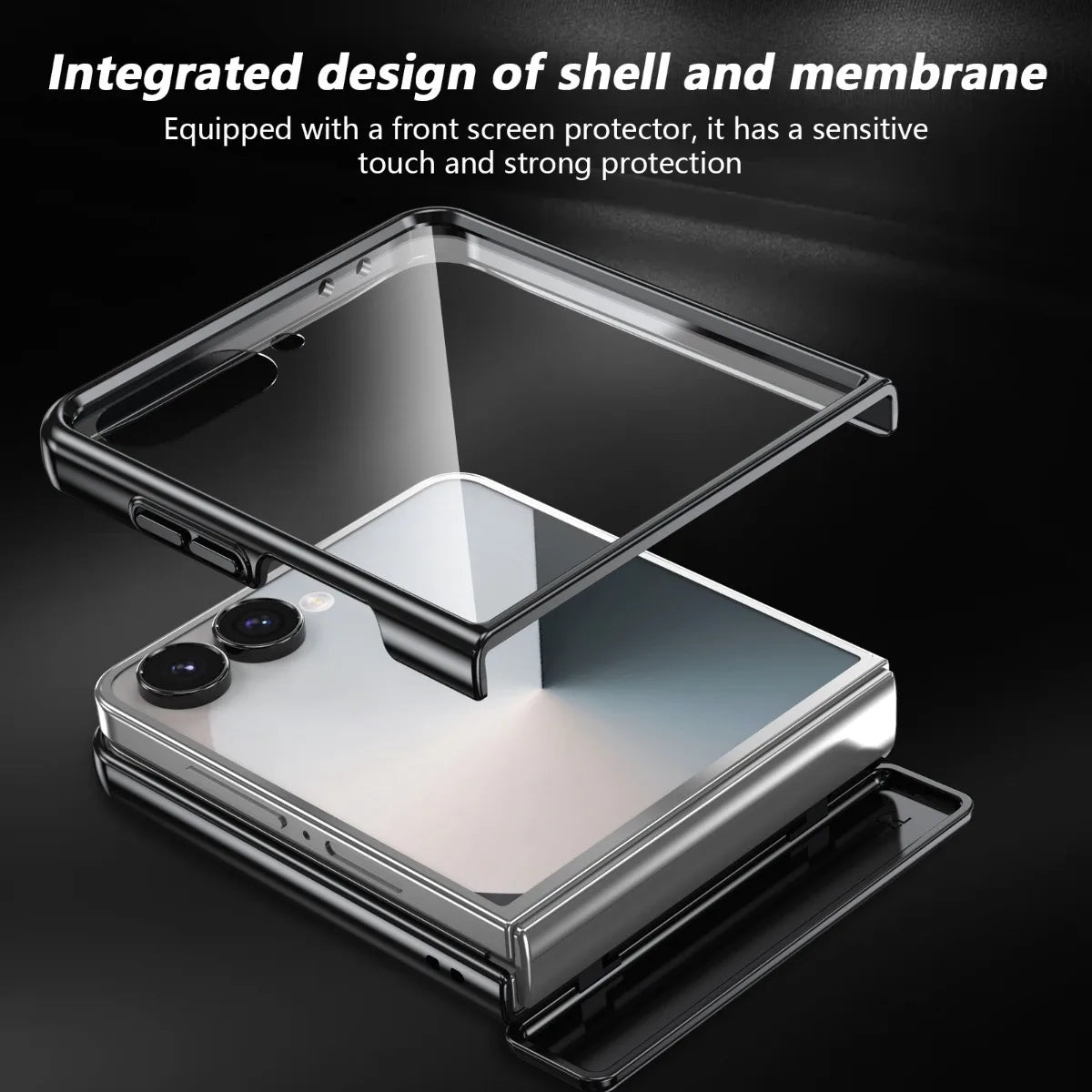Samsung Galaxy Z Flip 8 MagSafe Ring Case with Screen Protection