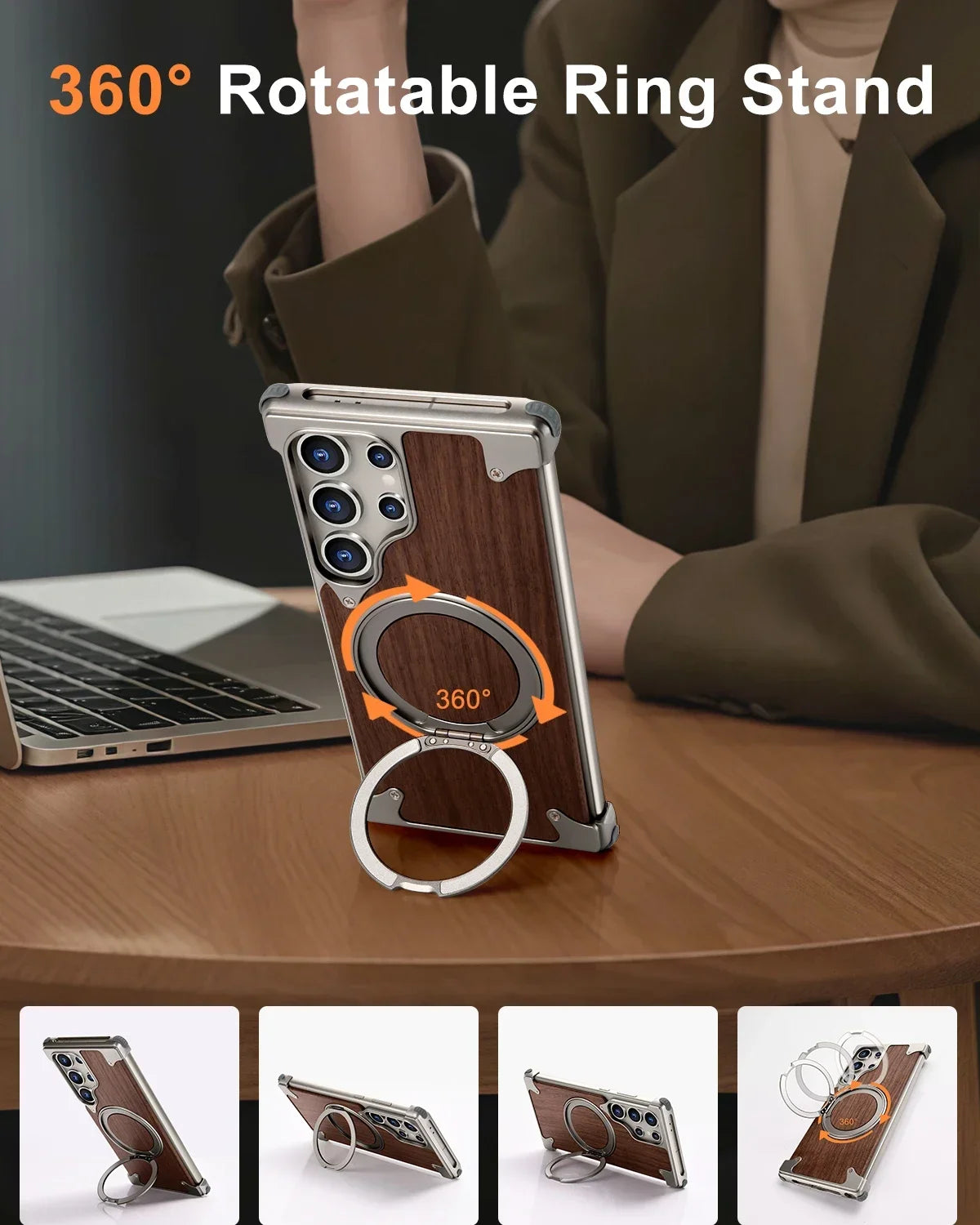 WoodGuard MagSafe Case for Samsung Galaxy Series