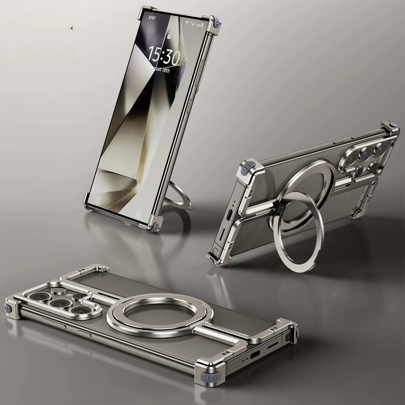 Metal Magsafe Phone Case for Samsung Galaxy S25 & S24 Series