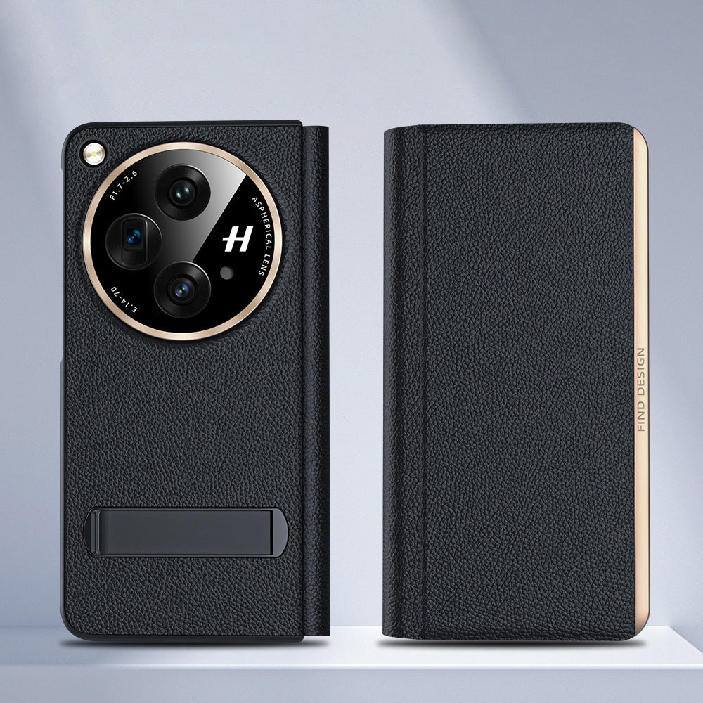 LuxFold Premium Leather Flip Case for OnePlus Open