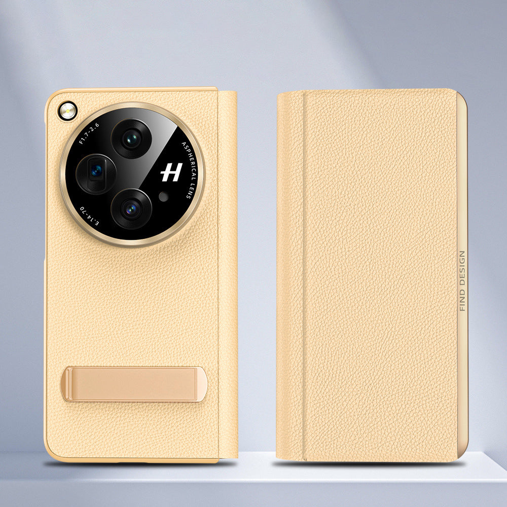LuxFold Premium Leather Flip Case for OnePlus Open