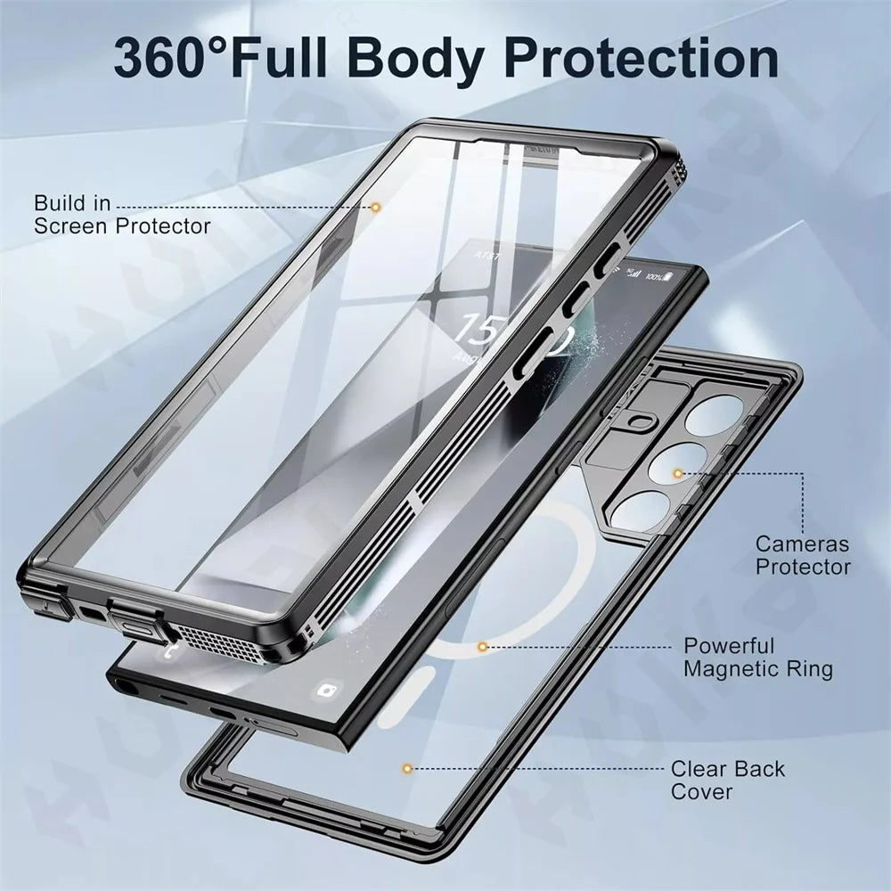 AquaShield Waterproof Case for Samsung Galaxy Series