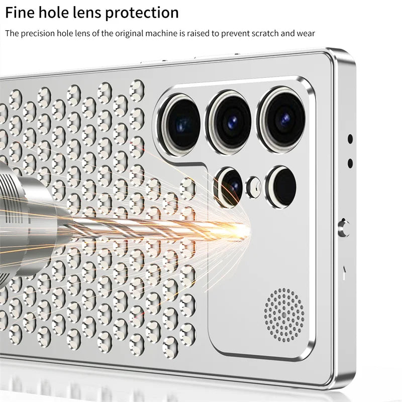 HeatShield Metal Case for Samsung Galaxy S25 and S24 Series