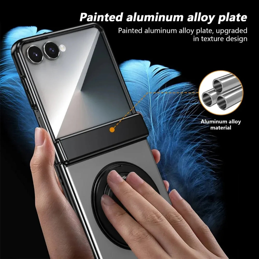 MagSafe Magnetic Ring Armor Case for Samsung Galaxy Z Flip 8