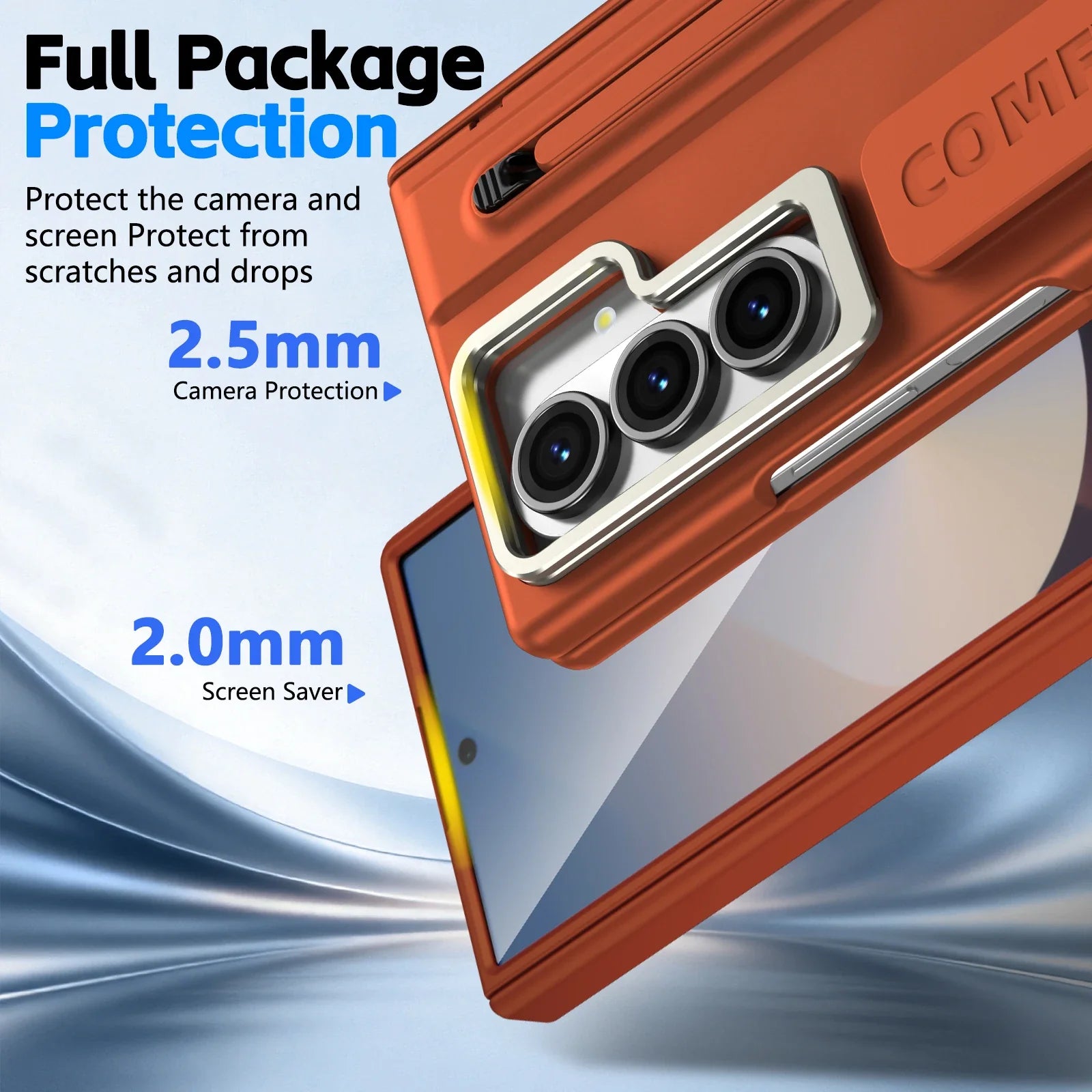 Wristband Multi-Angle Stand Case with S Pen Holder for Samsung Galaxy Z Fold 8
