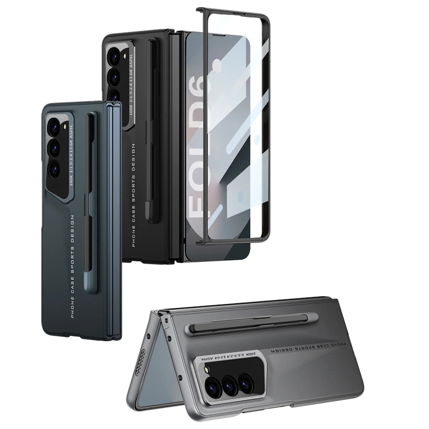 Hard Case with S Pen Slot for Samsung Galaxy Z Fold 6