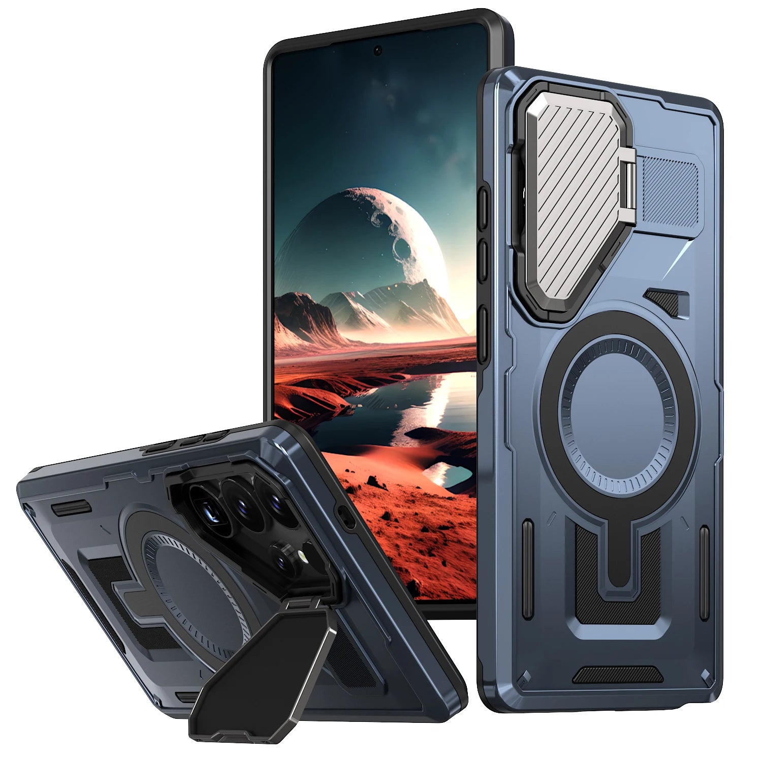 Samsung Galaxy S26 Ultra MagSafe Case – Rotatable Stand Holder Cover