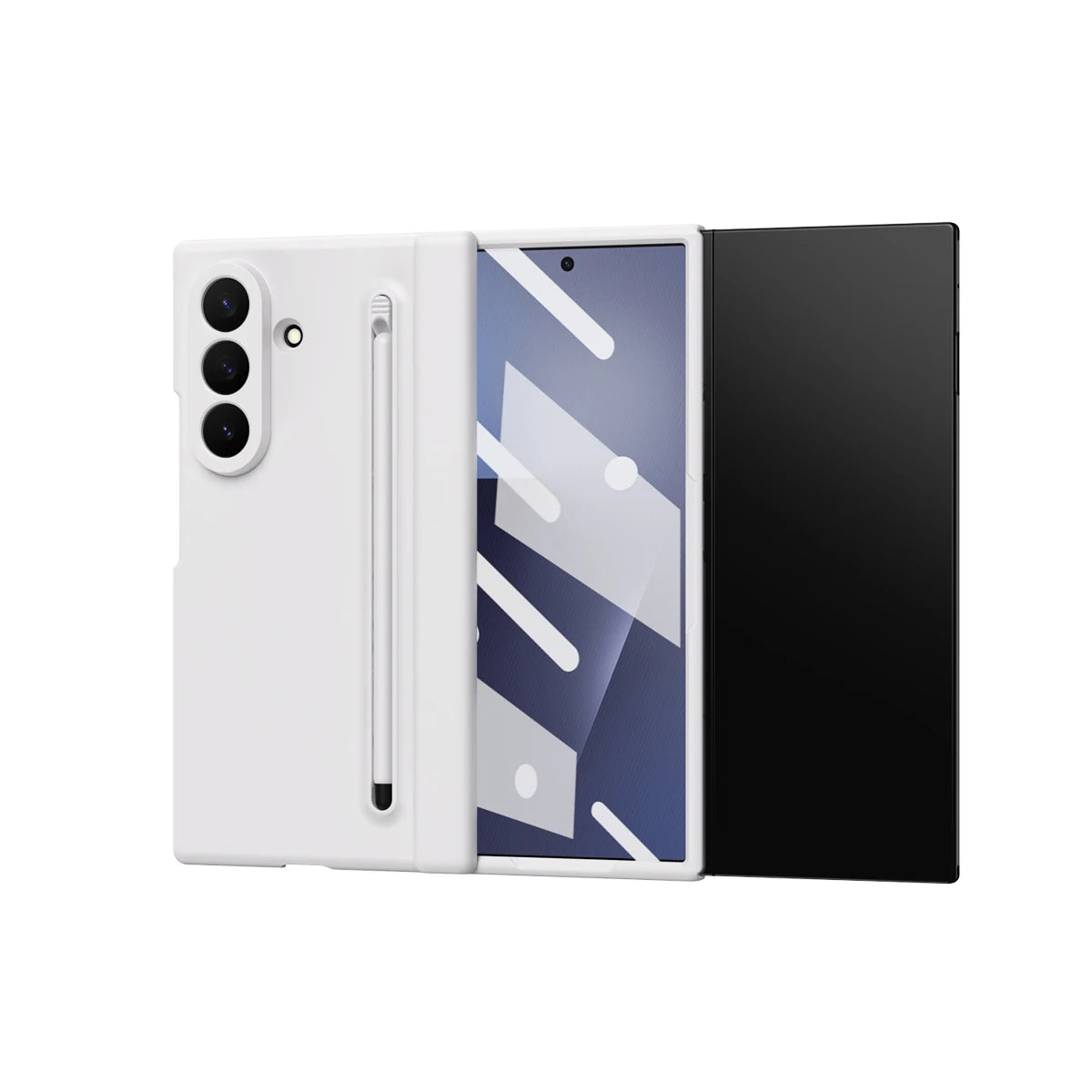 Samsung Galaxy Z TriFold Skin-Feel Case with Stand & Pen Slot