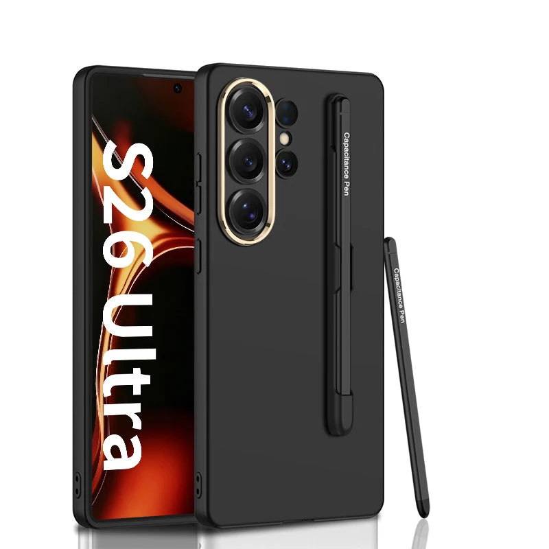 Samsung Galaxy S26 Ultra Pen Slot Case – Wireless Charging Back Cover