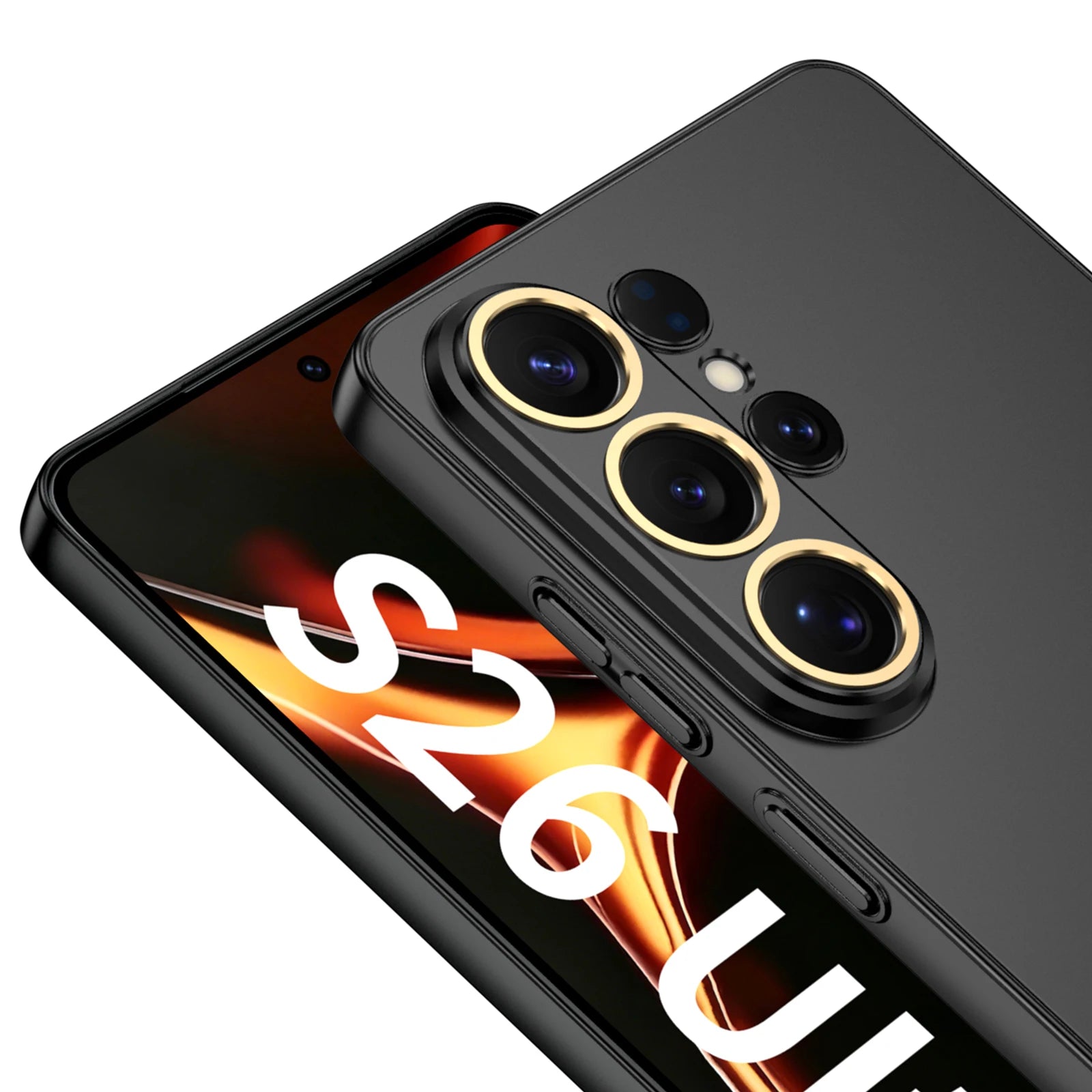 Samsung Galaxy S26 Ultra Soft Matte Silicone Case – Transparent Back Cover - Odin case