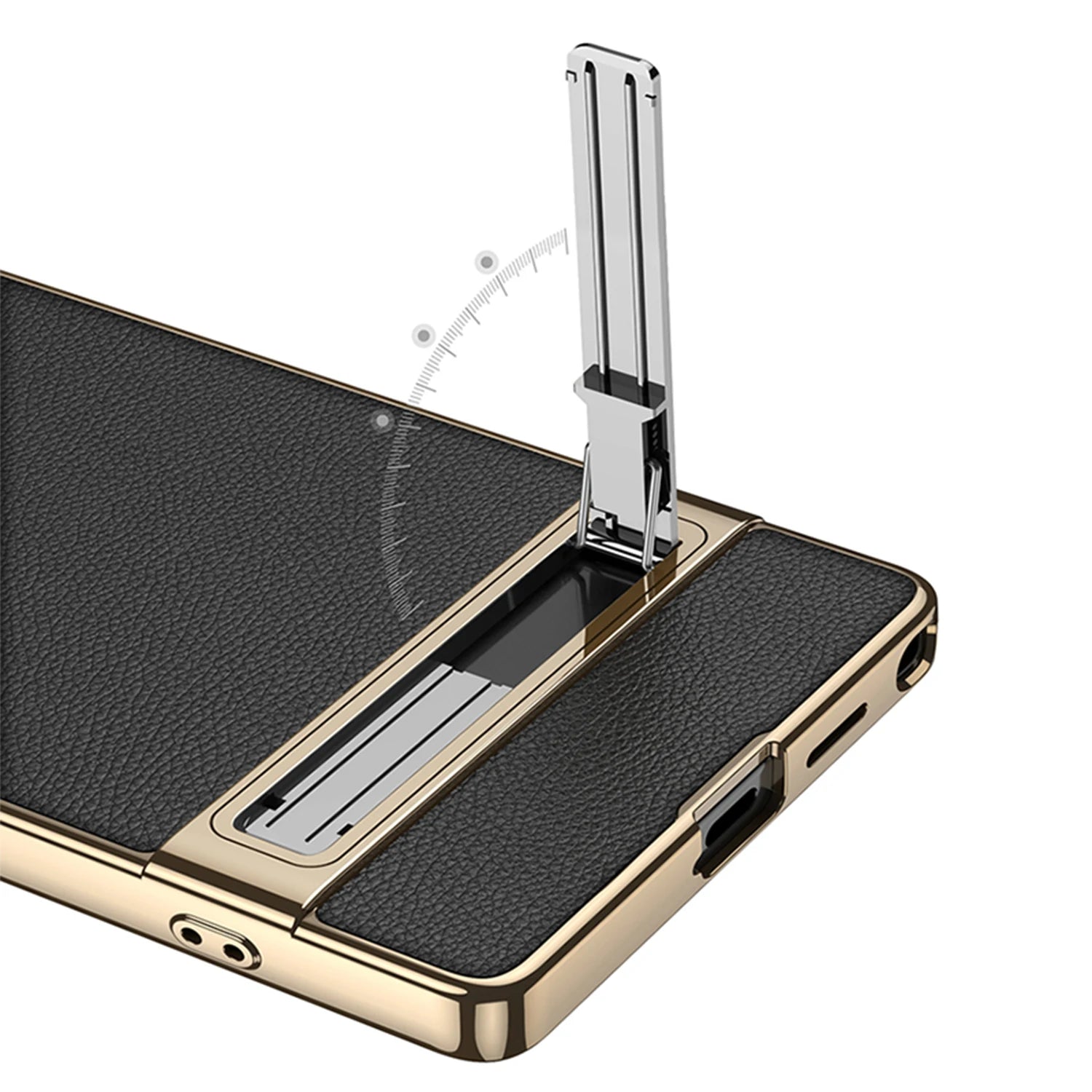 Samsung Galaxy S26 Ultra Leather Case – Strap Holder Back Cover - Odin case