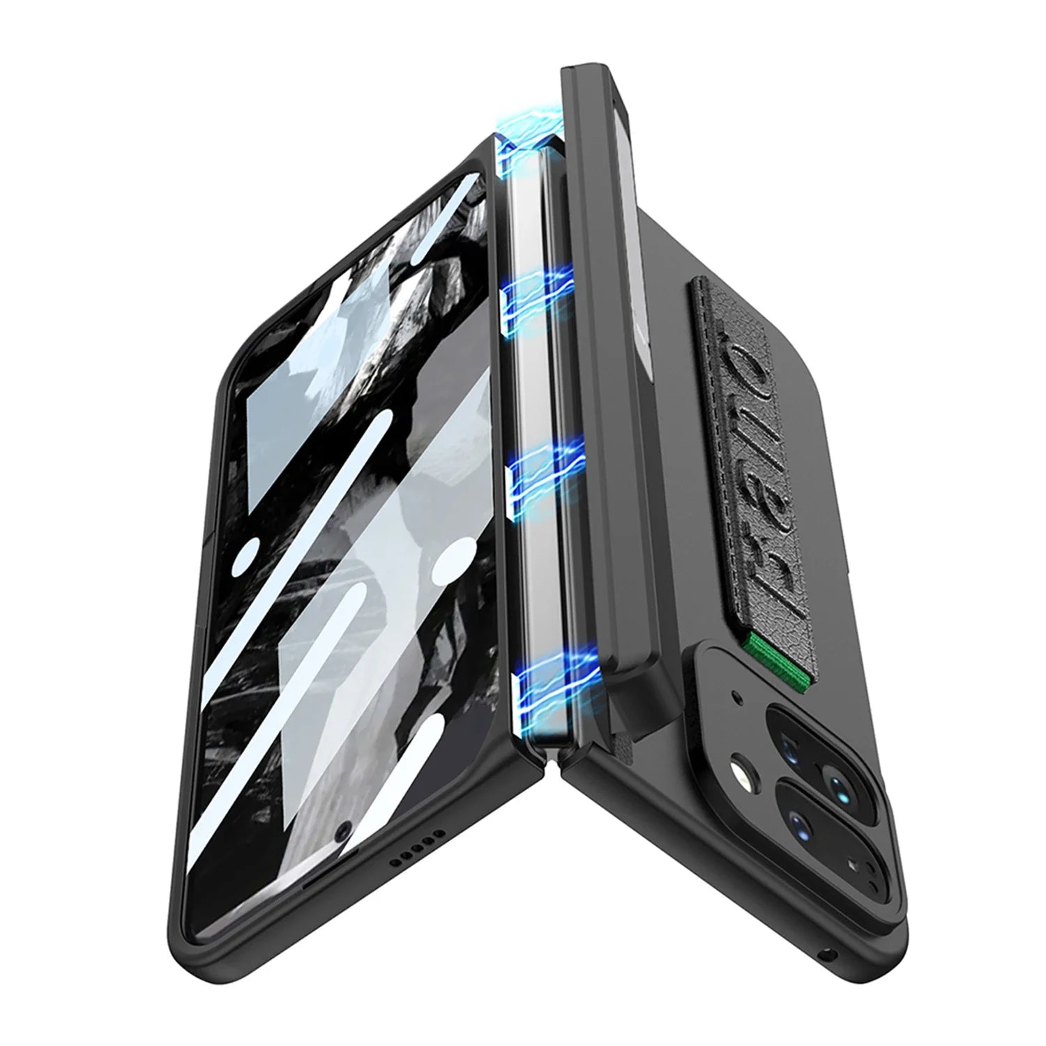 Google Pixel 9 Pro Fold Shockproof Case with Premium Band