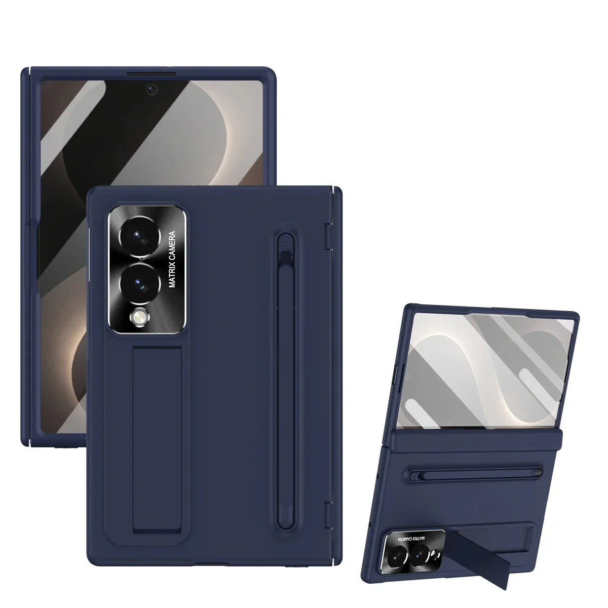 S Pen Holder Kickstand Case for Samsung Galaxy Z Fold 8