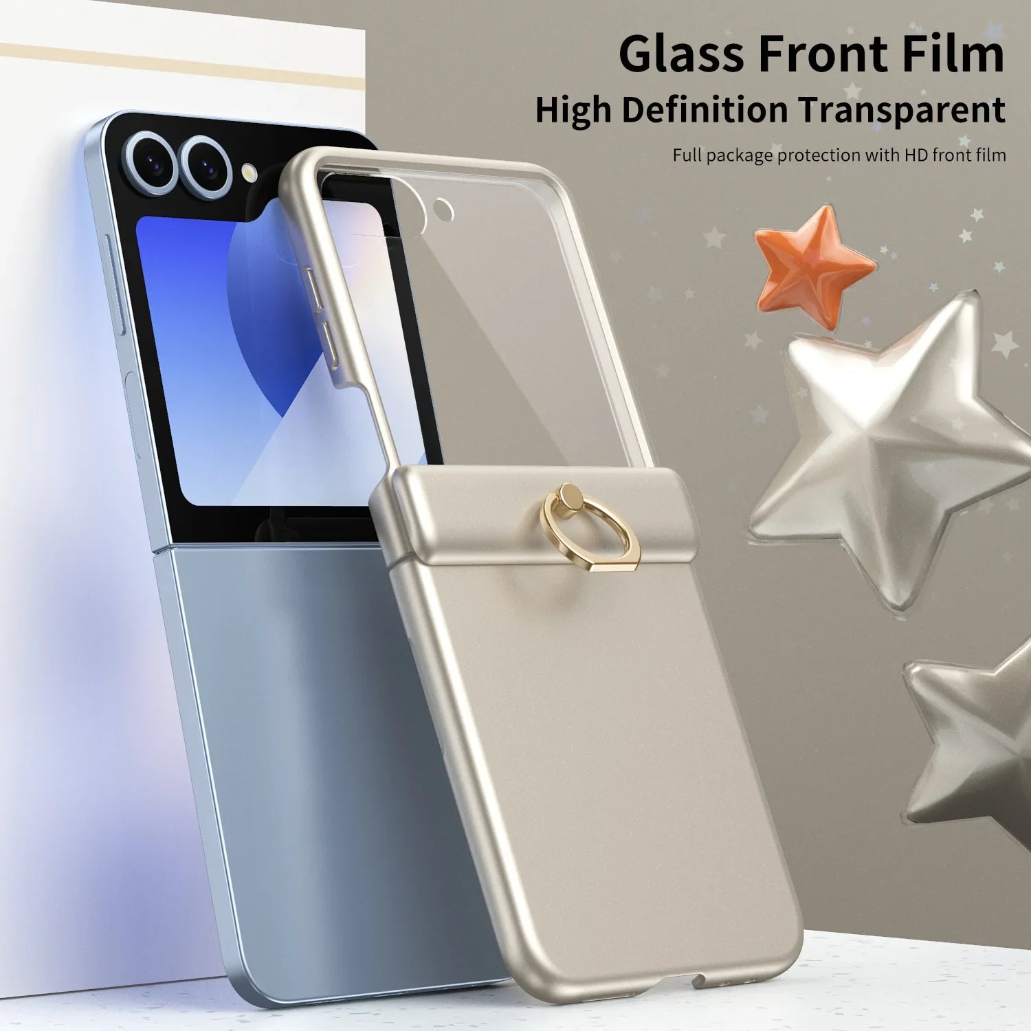 Samsung Galaxy Z Flip 8 Slim Ring Stand Case