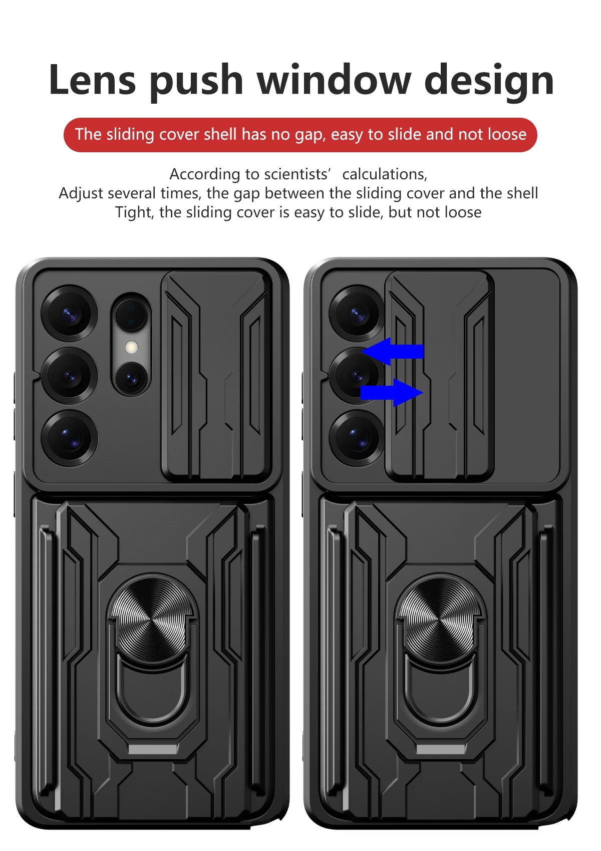 Samsung Galaxy S26 Ultra Card Slot Case – Protective Back Cover - Odin case