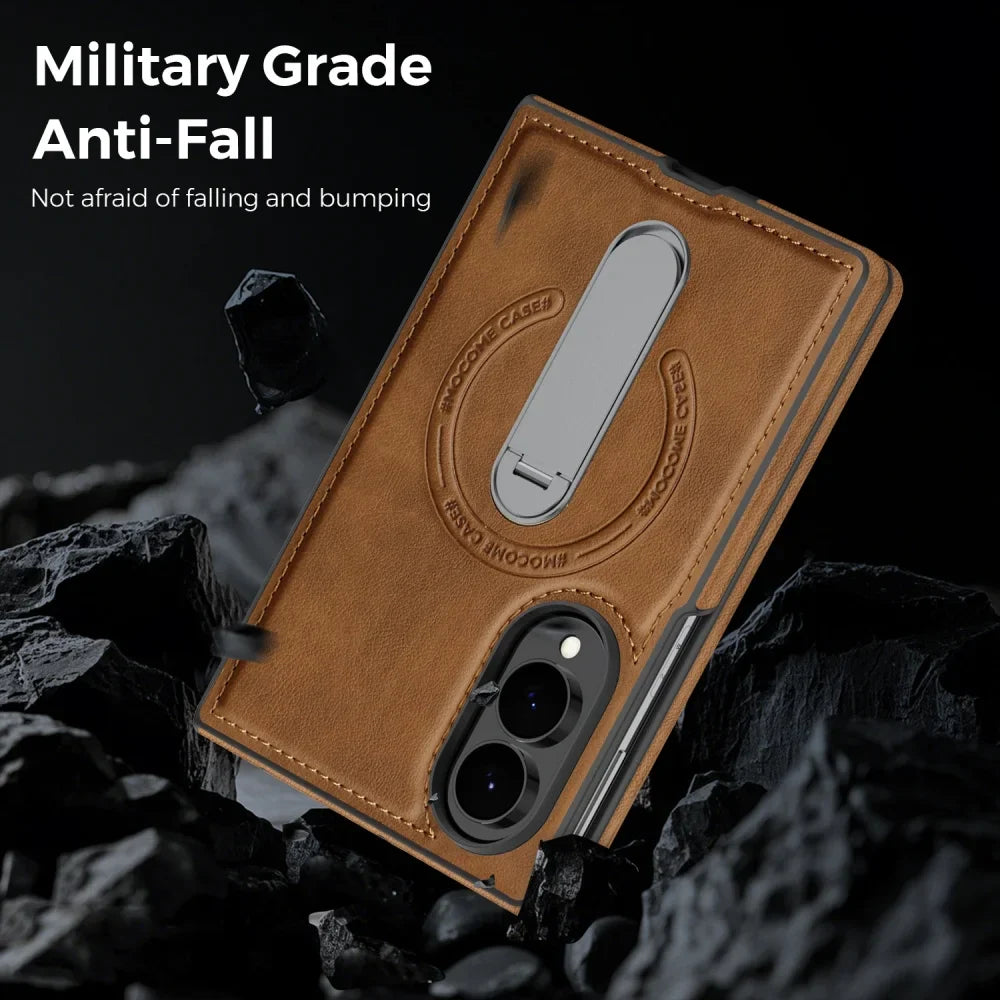 360° Magnetic Leather Stand Case for Samsung Galaxy Z Fold 8