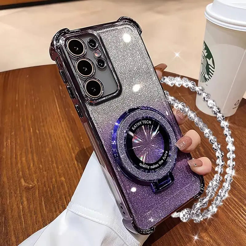 GlimmerEdge Pro – Sparkling Shockproof Chain Case