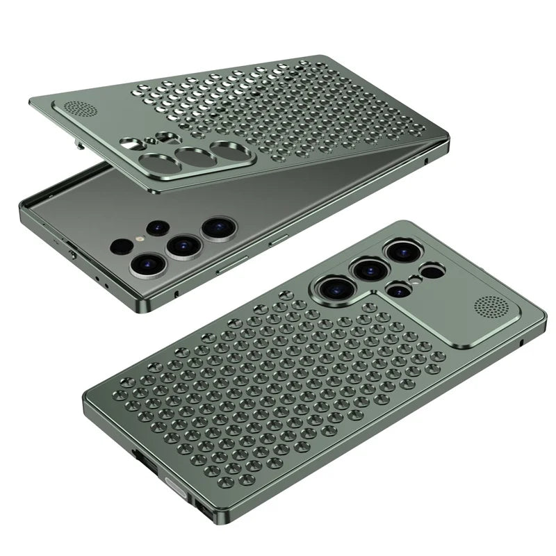 HeatShield Metal Case for Samsung Galaxy S25 and S24 Series