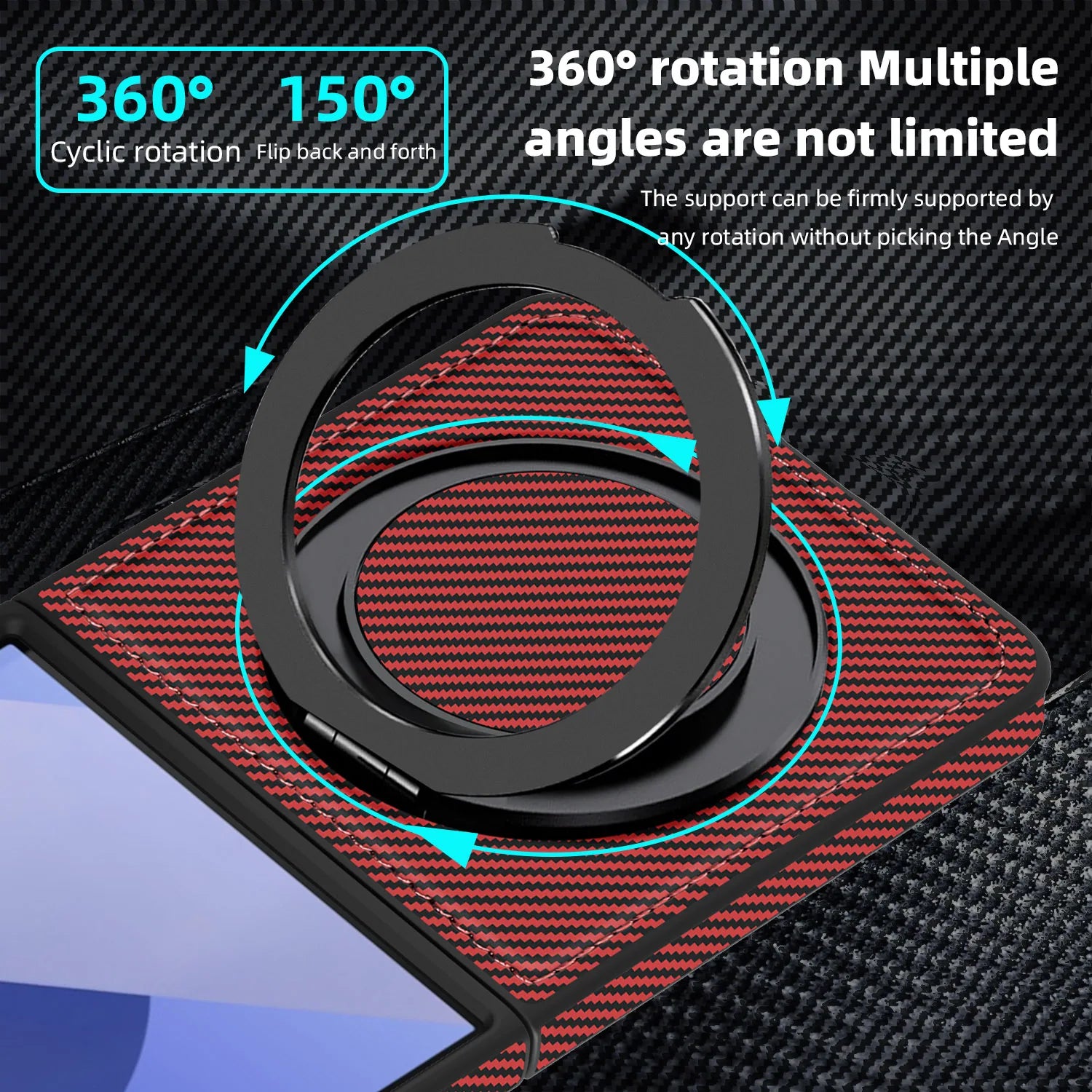MagSafe Carbon Fiber Case for Galaxy Z Flip Series