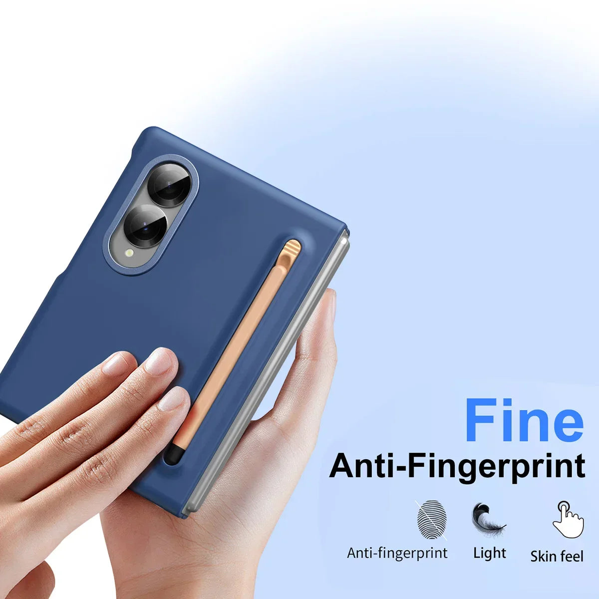 Ultra Slim Stylus Holder Case for Samsung Galaxy Z Fold 8 Series
