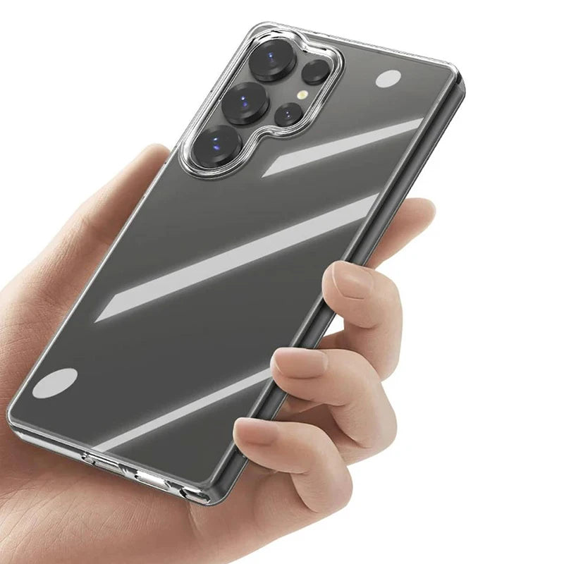 Samsung Galaxy S26 Ultra Luxury Clear Case – Ultra Thin Back Cover