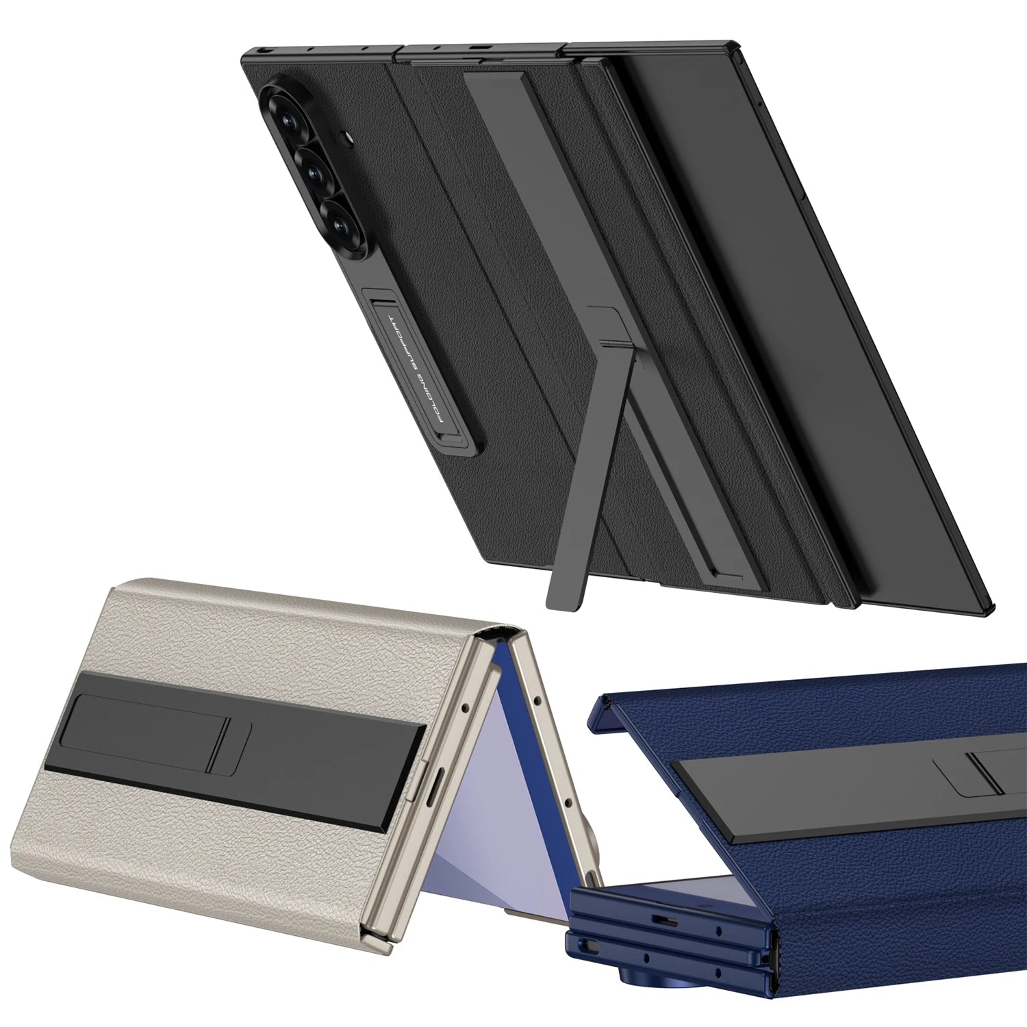 Samsung Galaxy Z TriFold Magnetic Leather Case – Full Cover Design